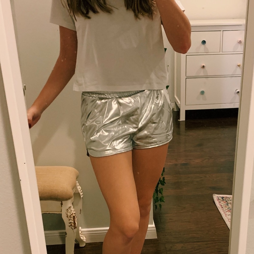 Metallic Shorts